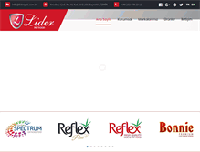 Tablet Screenshot of liderpet.com.tr